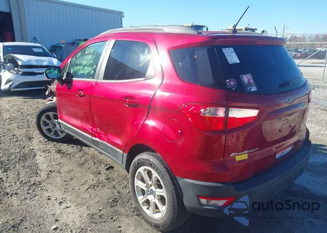 2020 Ford Ecosport Se из США, поврежденный, VIN MAJ3S2GE0LC362357